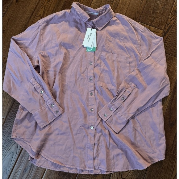 NWT CALVIN KLEIN JEANS Shirt Size XL/TG/EG - Picture 1 of 6
